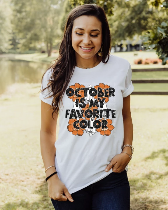 October is my favorite color Georgie
