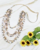 72661 - Crystal Beaded Necklace