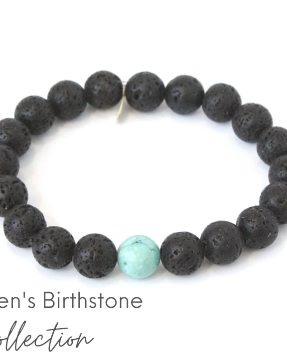 Men's Birthstone Collection - 12 Pieces