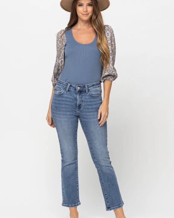 Mid Rise Demi (Crop) Bootcut - 88249PL
