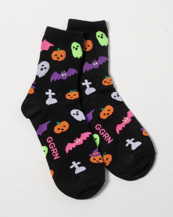 Halloween Calf Length Socks