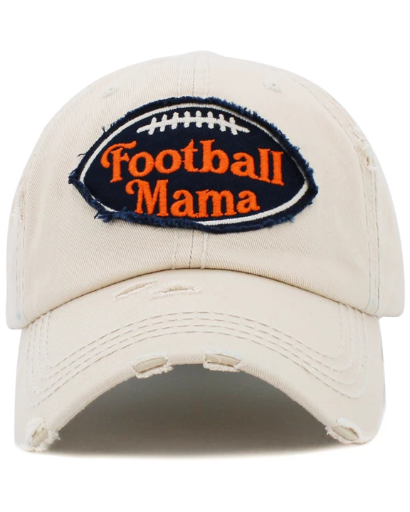 1455 - Football Mama Hat