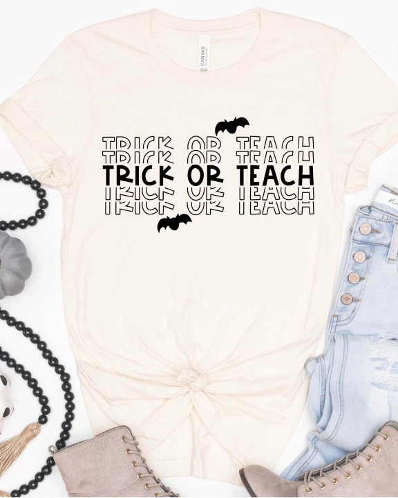 Trick or Teach Repeat Tee