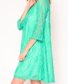 3/4 Sleeve Lace Dress with Lining