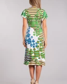 Geometric Print Dress