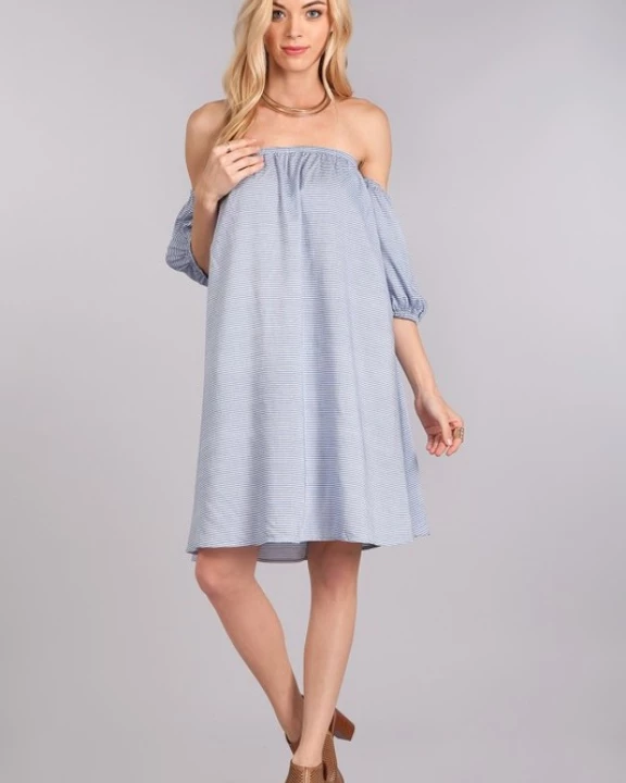 Off Shoulder Mini Dress