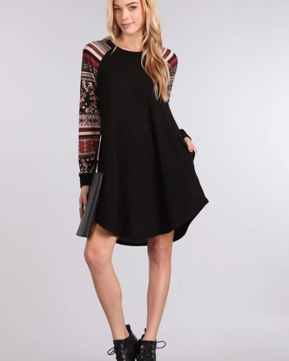 Printed Tunic Dress