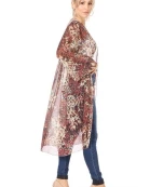 Sheer Sparkle Kimono