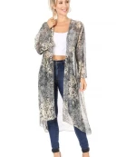 Sheer Sparkle Kimono