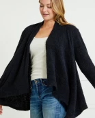 Soft Popcorn Drape Cardigan