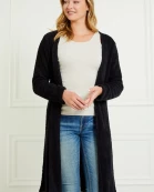 Fuzzy Long Sleeve Cardigan
