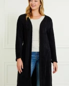 Fuzzy Long Sleeve Cardigan