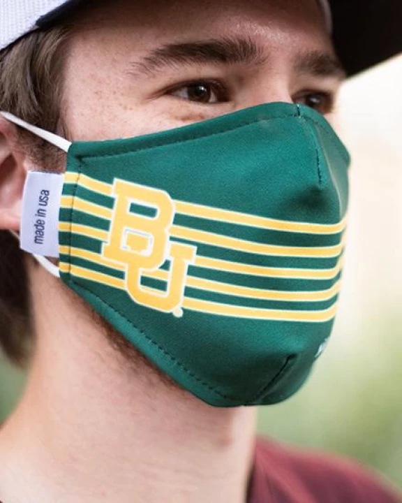 Baylor University BU Licensed Collegiate Face Mask