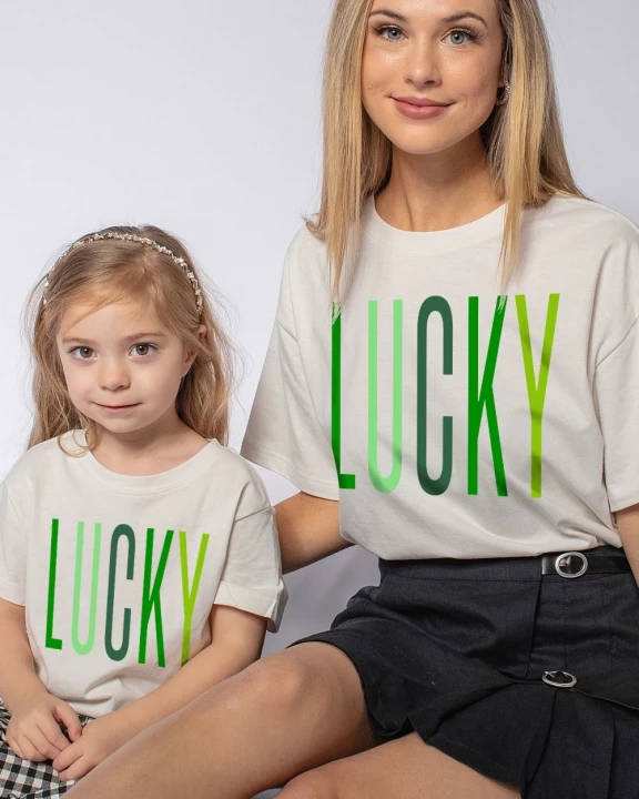 KIDS BIG LUCKY GRAPHIC TEES