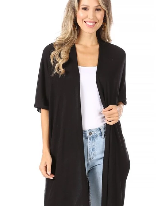 Flowy Knit Kimono