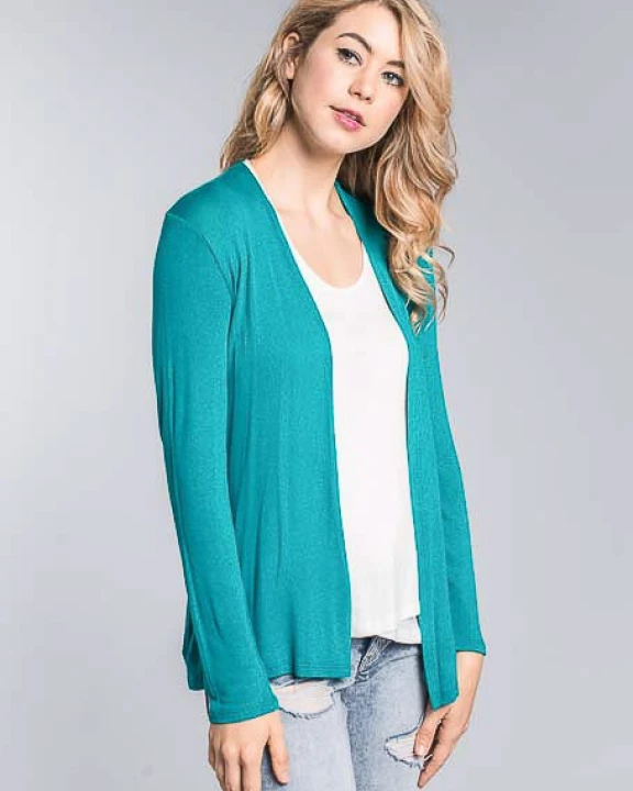 Basic Knit Sheer Cardigan