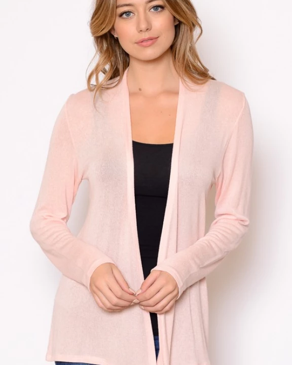 Basic Knit Sheer Cardigan
