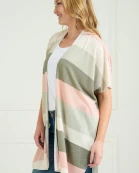 Striped Oversize Cardigan