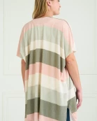 Striped Oversize Cardigan