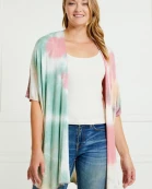 Soft Tie Dye Knit Cardigan