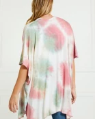 Soft Tie Dye Knit Cardigan