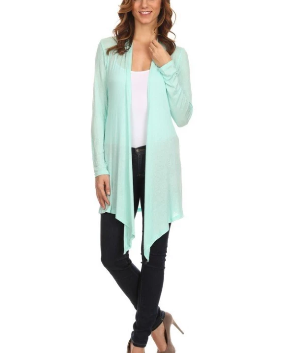 Lightweight Long Body Cardigan