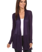 Lightweight Long Body Cardigan