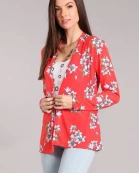 Floral Print Cardigan