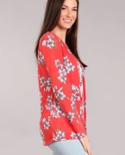 Floral Print Cardigan
