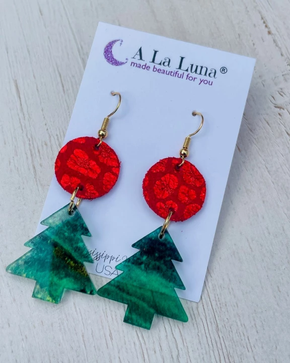 Classic Christmas Earrings
