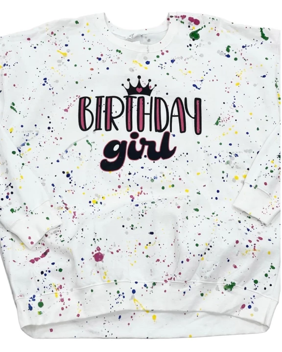 Birthday Girl Confetti SS
