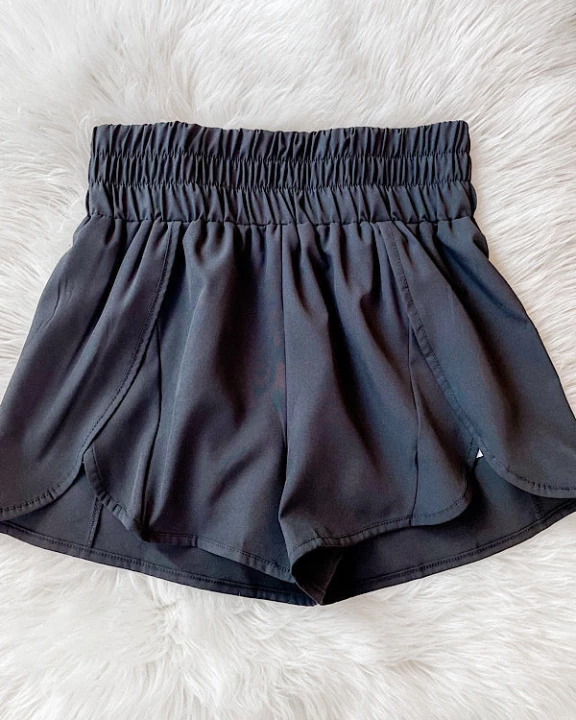 Your Motivation Black Athletic Shorts