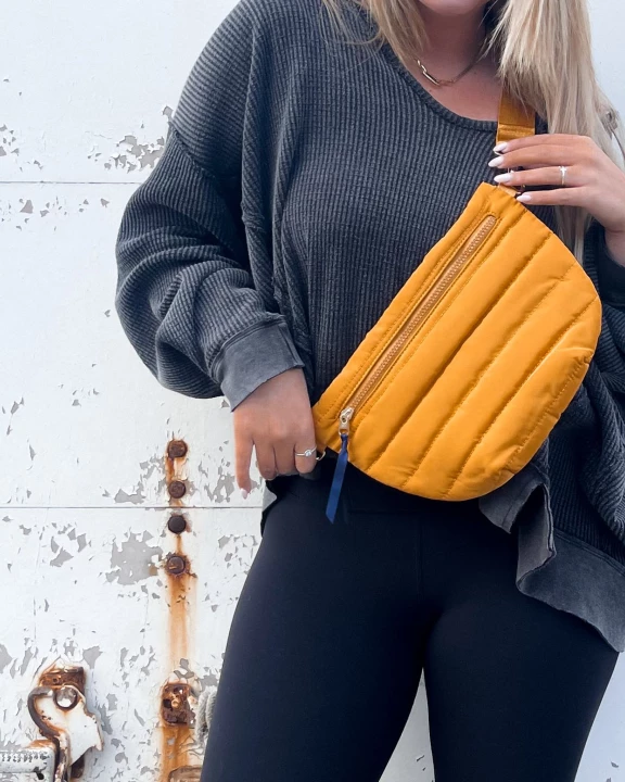 Jolie Puffer Belt Bag