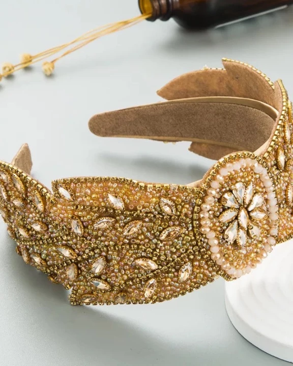 Serena Gold Headband U20