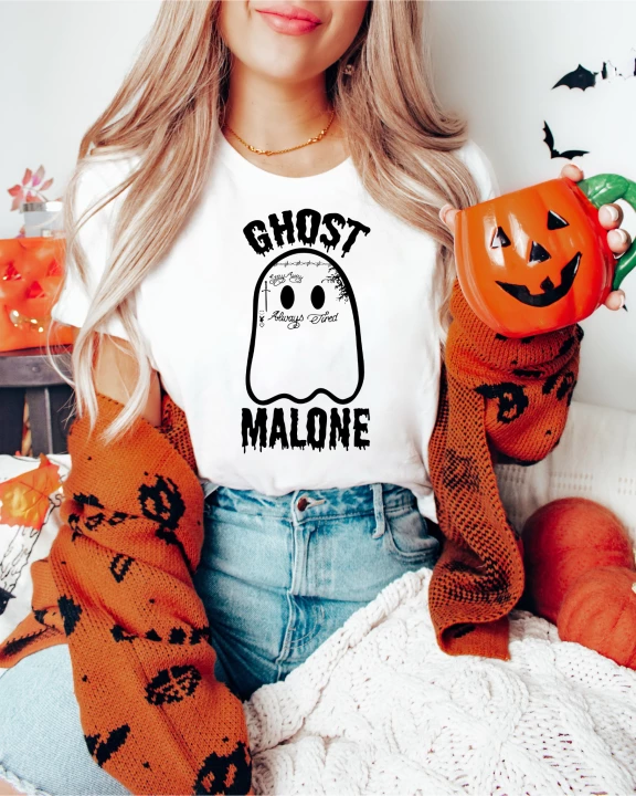 Ghost Malone Halloween T-Shirt