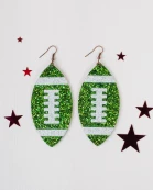 73874 - Football Earrings