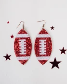 73874 - Football Earrings