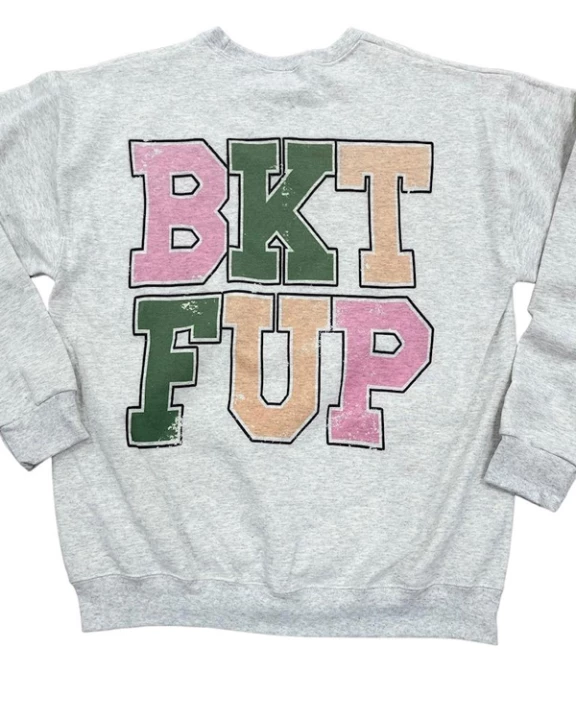 BKTFUP back print Revenge Kiss