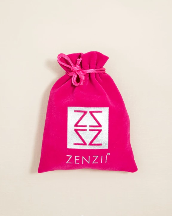 (Small) Hot Pink Velvet Jewelry Pouch