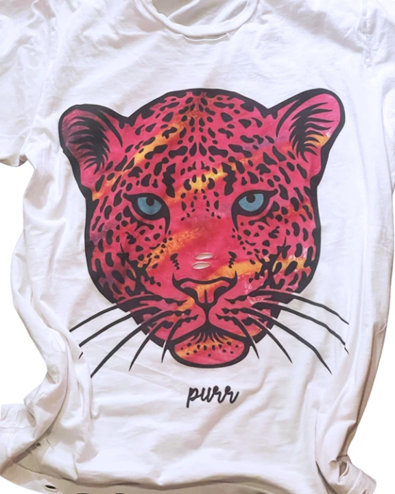 Purr Destroyed Tee