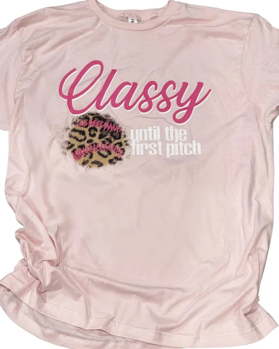 Classy First Pitch Tee