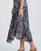 Floral Tier Skirt