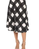 Plaid Sweater Skirt