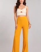Solid Long Pants