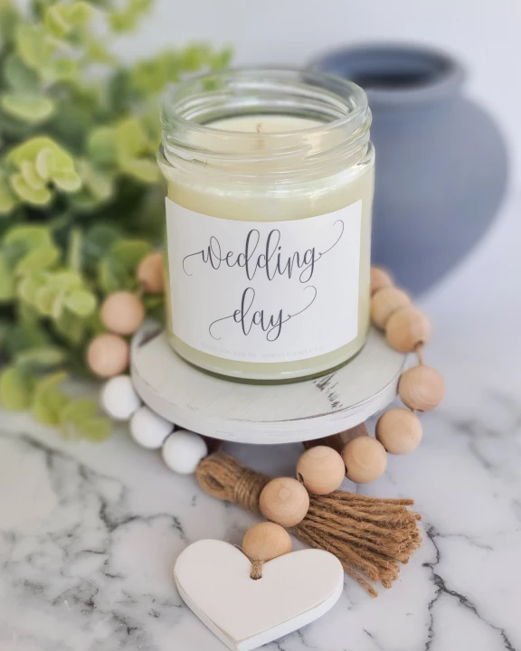 Wedding Day Soy Candle