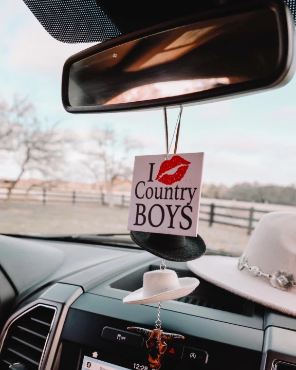 I Love Country Boys Air Freshener