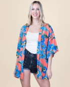 8904 - Multi Color Floral Duster