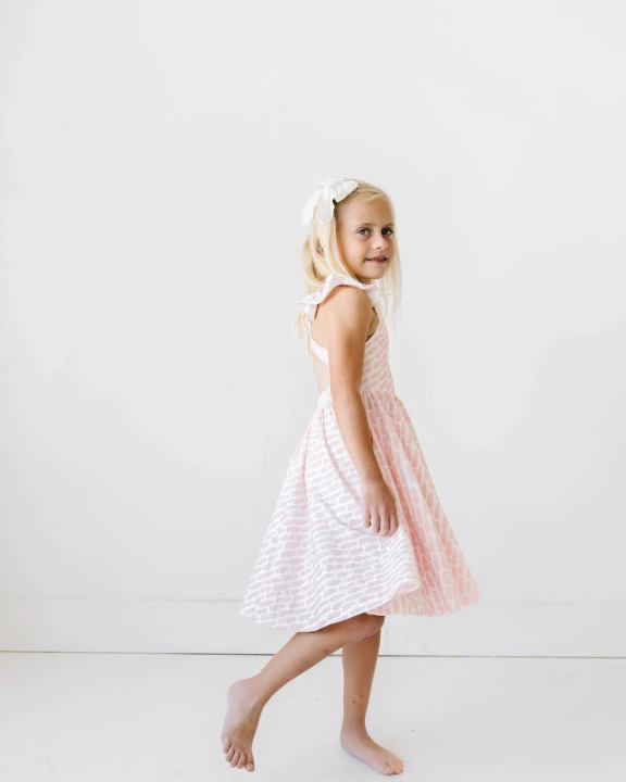 Rosita Twirl in Pink Dash