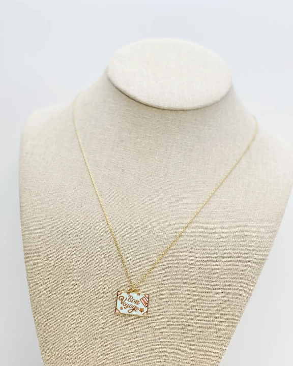 'Bon Voyage' Suitcase Statement Necklace