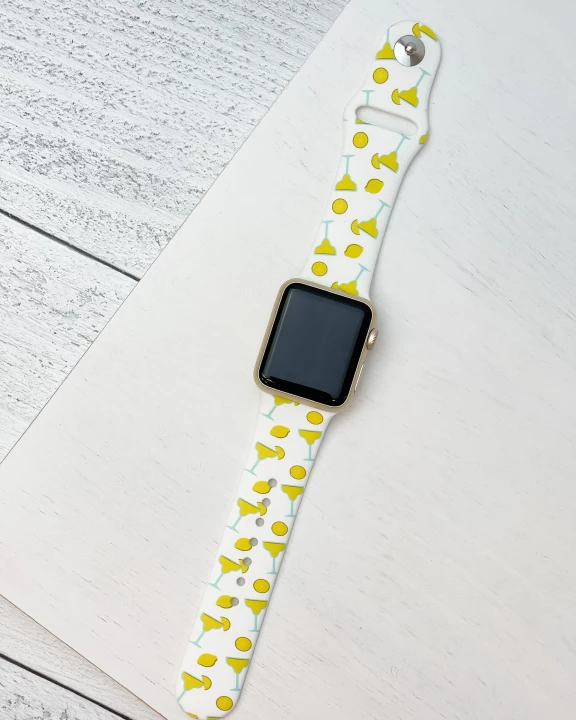 Margarita Printed Silicone Smart Watch Band - O/S